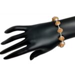 9 Mukhi Indonesian Silver Adjustable Bracelet - Image 2