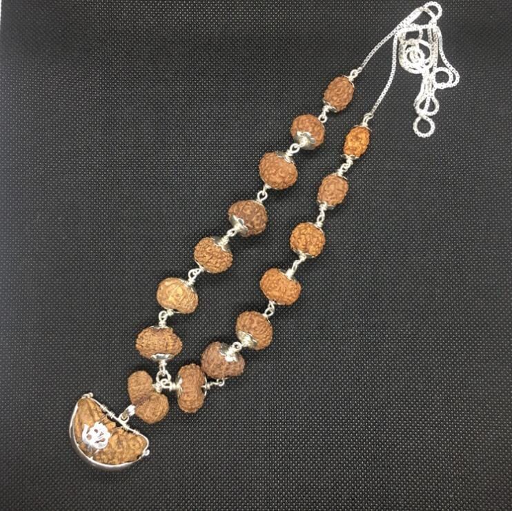 af5e242e-9377-4ee6-a0c2-9d5d830cb3df.jpg Indonesian Siddha Mala Medium In Silver - Image 1