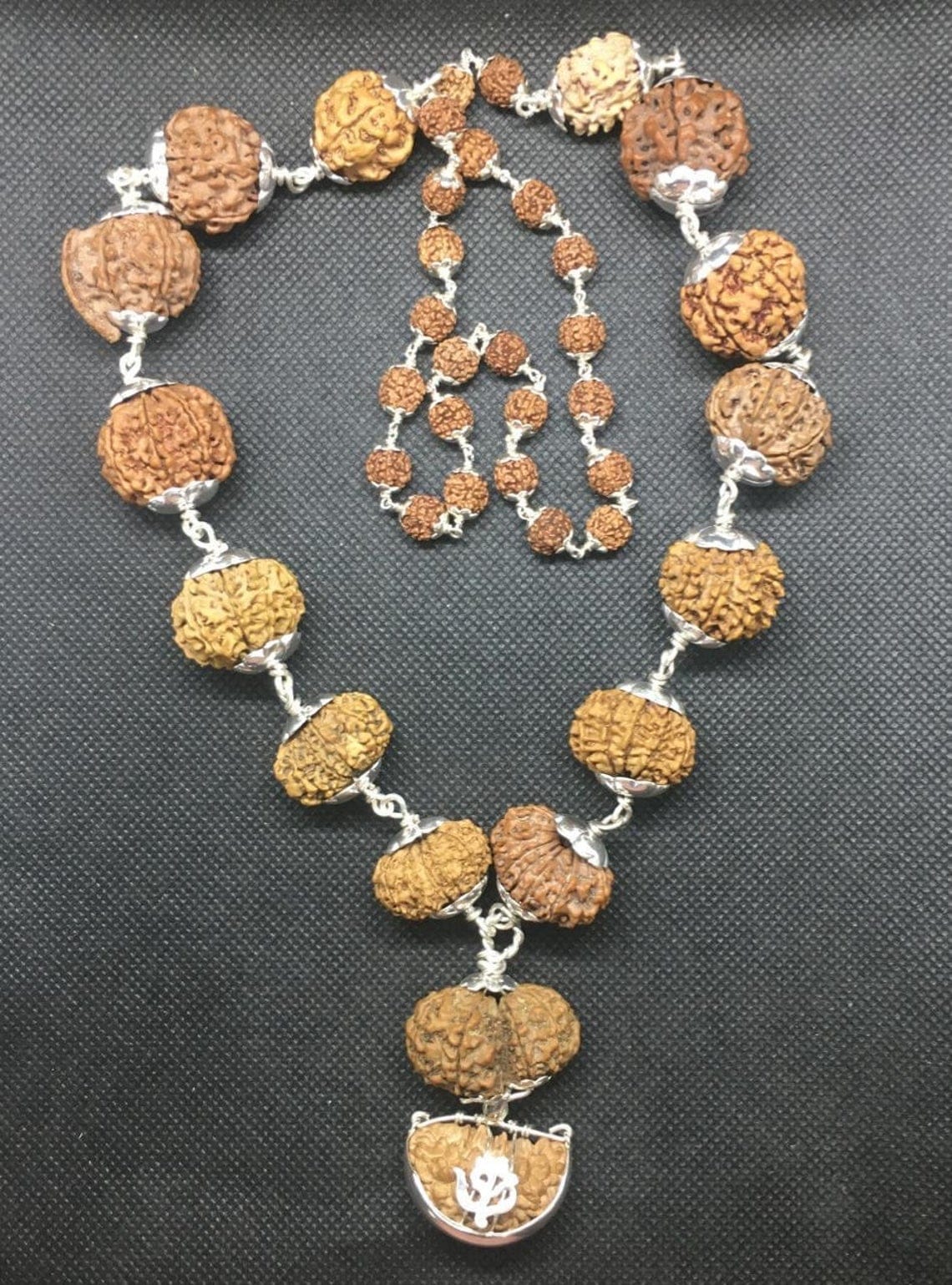 nepalsiddha-1.jpg Nepal Siddha Mala Small Size In Silver - Image 1