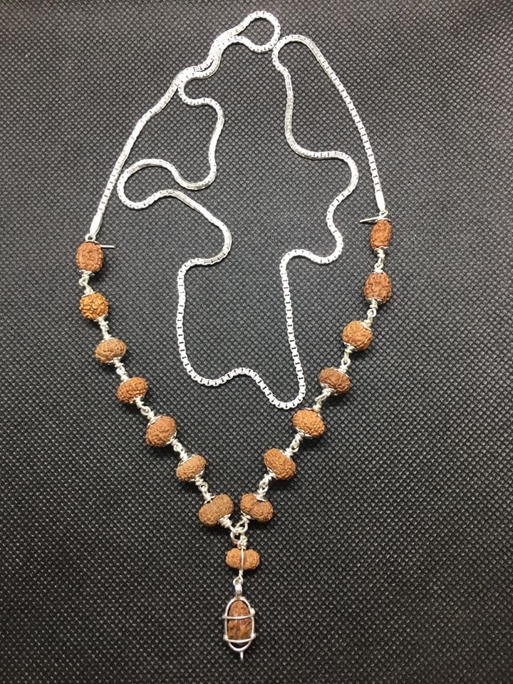 siddha-mala-small-silver.jpg Indonesian Siddha Mala Very Small In Silver - Image 1